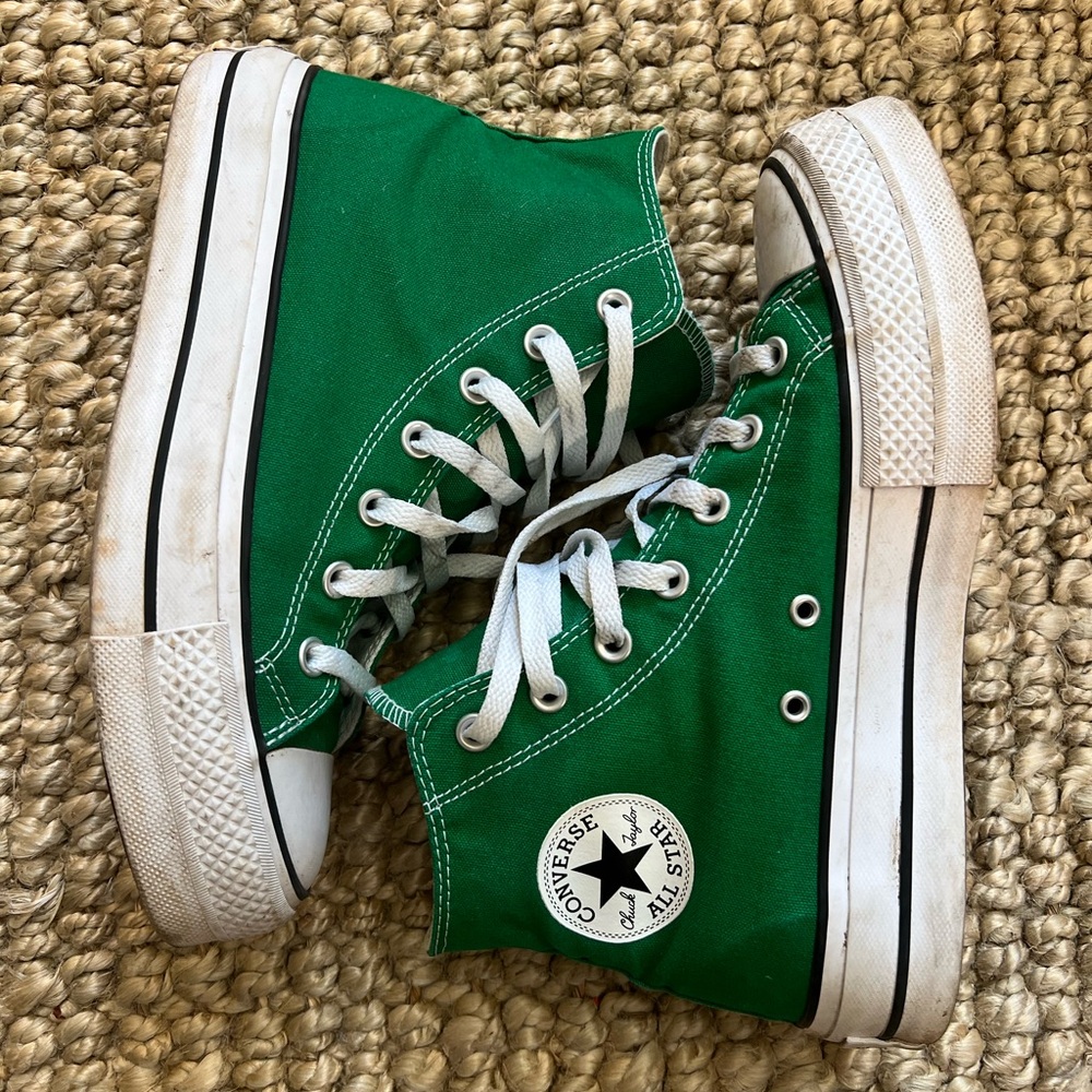 Green platform converse